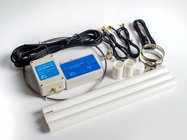 Y-200A Active Loop Antenna Short Wave Receiving Antenna 100KHz-180MHz with/without Battery for SDR Radio