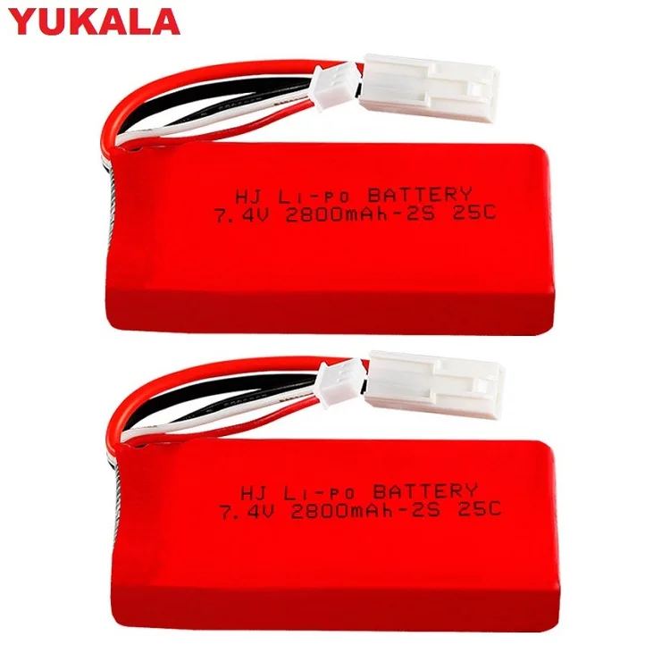 

YUKALA FT009 955 948 2.4G RC Racing boat 7.4V 1500MAH/2800Mah Li-polymer battery 7.4 v 2800 mah