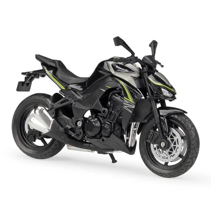 1/18 Kawwasaki Z1000 R модель мотоцикла игрушка литой Сплав ниндзя ZX10R двигатель велосипед Коллекция игрушки в форме мотоциклов автомобиль