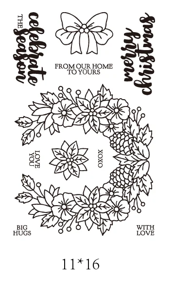 Гирлянда для DIY Скрапбукинг штамп альбомов Бумага карты тиснение | Дом и сад