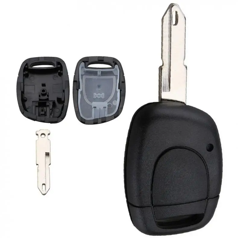 

1 Button Car Key Fob Case Shell Replacement Remote Cover Fit for Renault Clio Kangoo Twingo New
