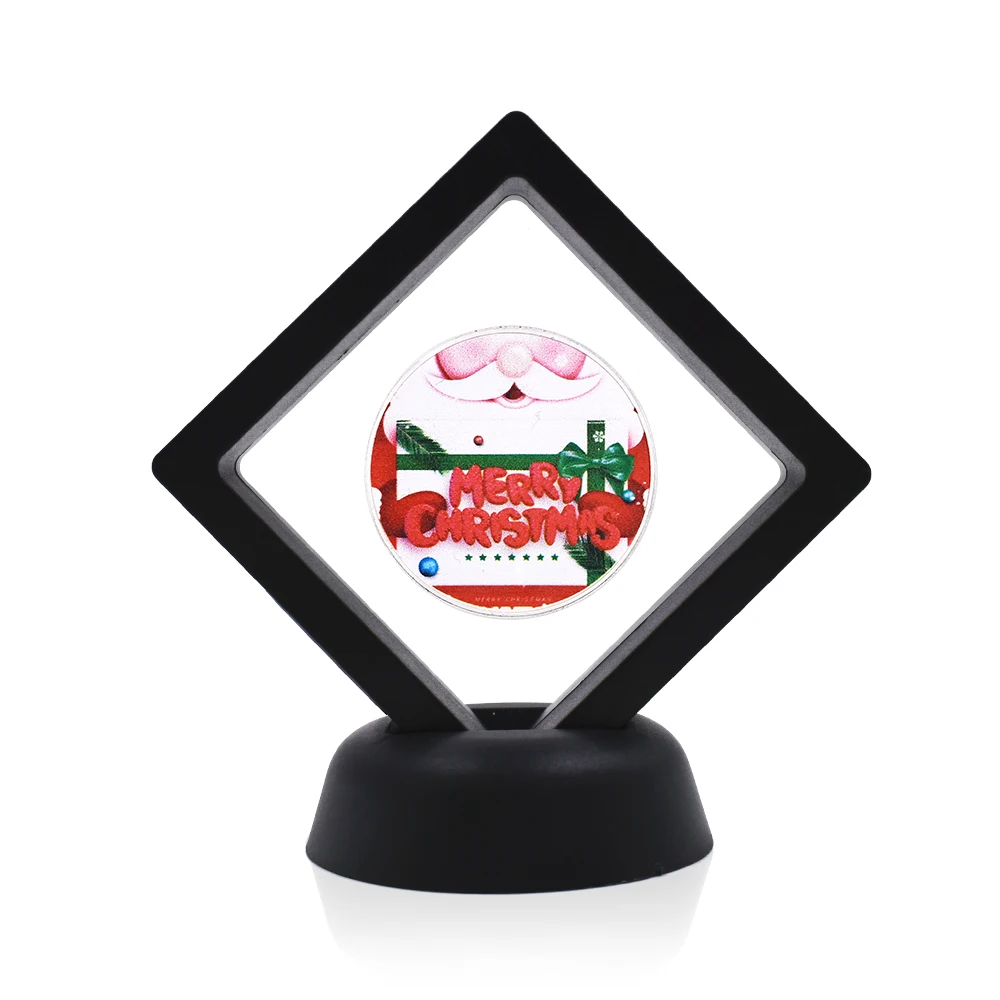 

Symbol of 2020 Collectible Coins Christmas Gifts Silver Plated Coin Challenge Coin with Box Non-currency Coins