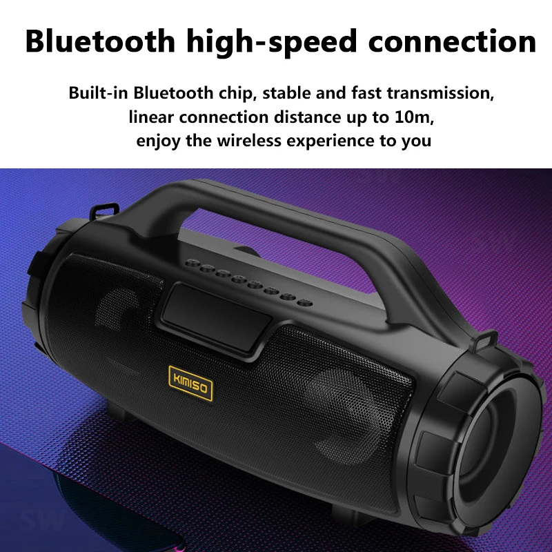 column Music center Portable Speaker Wireless Bluetooth Speakers 4Dstereo Soundbar Outdoor Sports Waterproof system caixa de som column Music center Portable Speaker Wireless Bluetooth Speakers 4Dstereo Soundbar Outdoor Sports Waterproof system caixa de som