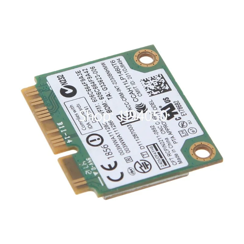 wireless network adapter Card Mạng Không Dây Bluetooth 4.0 Wifi N2230 Mini 300M Pcie Thẻ 04w3765 Cho Y400 Y500 B590 E430 Y410 Y430 k29Intel 2230 usb to ethernet adapter