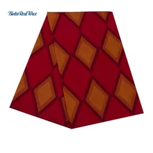 Африканская Новинка Aankara восковая хлопковая африканская Ткань 6 ярдов настоящая голландская восковая ткань высокого качества цветочный узор 24FS1357