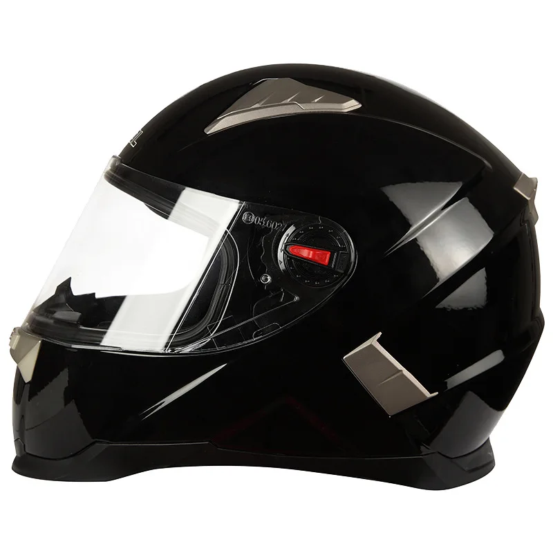 

Lvcool Electric Motorcycle Helmet Men And Women Locomotive Anti-fog Full Face Helmet Cover Type Race Car Cool Ventilation Helmet