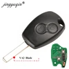 jingyuqin 2BTN Remote Key For Renault Duster Modus Clio 3 Twingo DACIA Logan Sandero Kangoo 433MHz PCF7947 PCF7947 pcf7952E Chip ► Photo 3/5