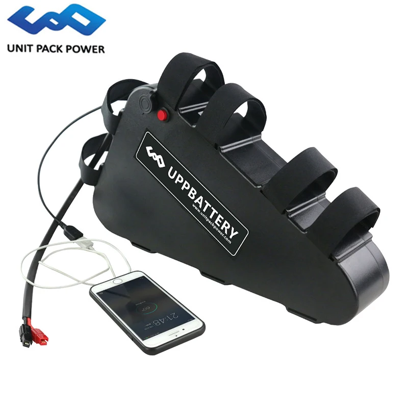 Perfect UPP Long Cycle 48V 31.5Ah Triangle Battery 1000W 1200W BAFANG BBS03 8FUN BBSHD E-bicycle Battery with Samsung Cells 0