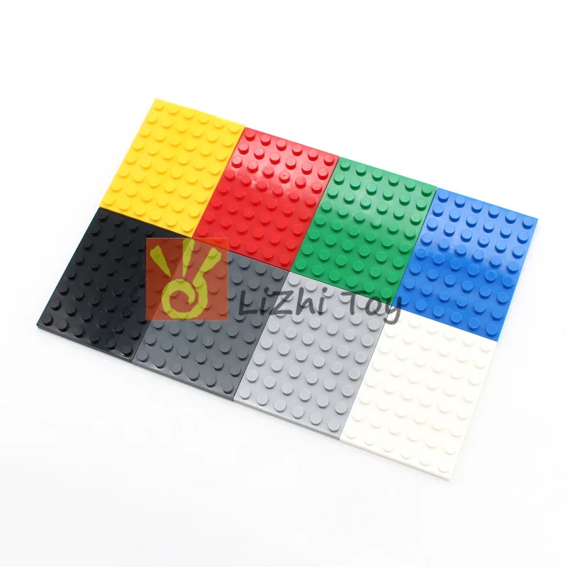 Детали MOC для кирпича 3036 пластина 6x8 Классическая деталь сделай сам развивающий