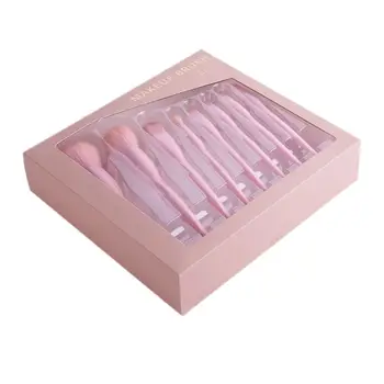 

8pcs Professional Makeup Brushes Set Make Up Brush Foundation Loose Powder Eyebrow Brush Home Beauty Salon Cosmetic Brushes