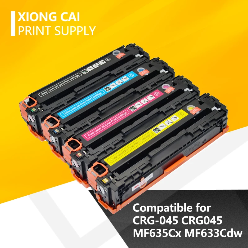 Совместимый тонер картридж CRG 045 CRG045 MF635Cx MF633Cdw для Canon MF631Cn LBP611Cn LBP613Cdw|Тонер| |