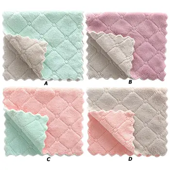 

Microfiber Dishcloth Towel Household Cloth Wide Scope of Application Daily Durability Wipe Cleaning Utensils Kitchen Gadget