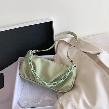 

Retro Solid Pattern Women Messenger Handbags Sac PU Leather Casual Solid Zipper Shoulder Bags 2020 New Ladies Crossbody Bag