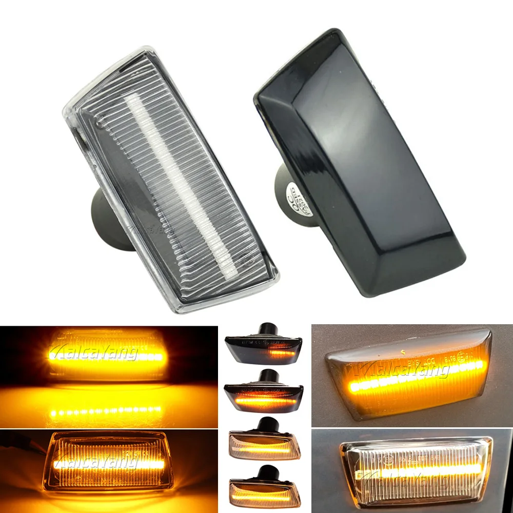 LED Dynamic Turn Signal Side Marker Light Sequential Blinker For Opel Insignia Astra H Zafira B Corsa D Meriva Chevrolet Cruze | Автомобили