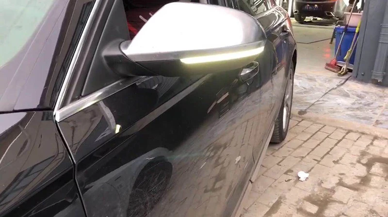 Автомобильные аксессуары для Audi A6 C7 C7.5 RS6 S6 4G 2012 автомобильное боковое зеркало заднего вида, мигающий индикатор, динамическая Поворотная сигнальная лампа