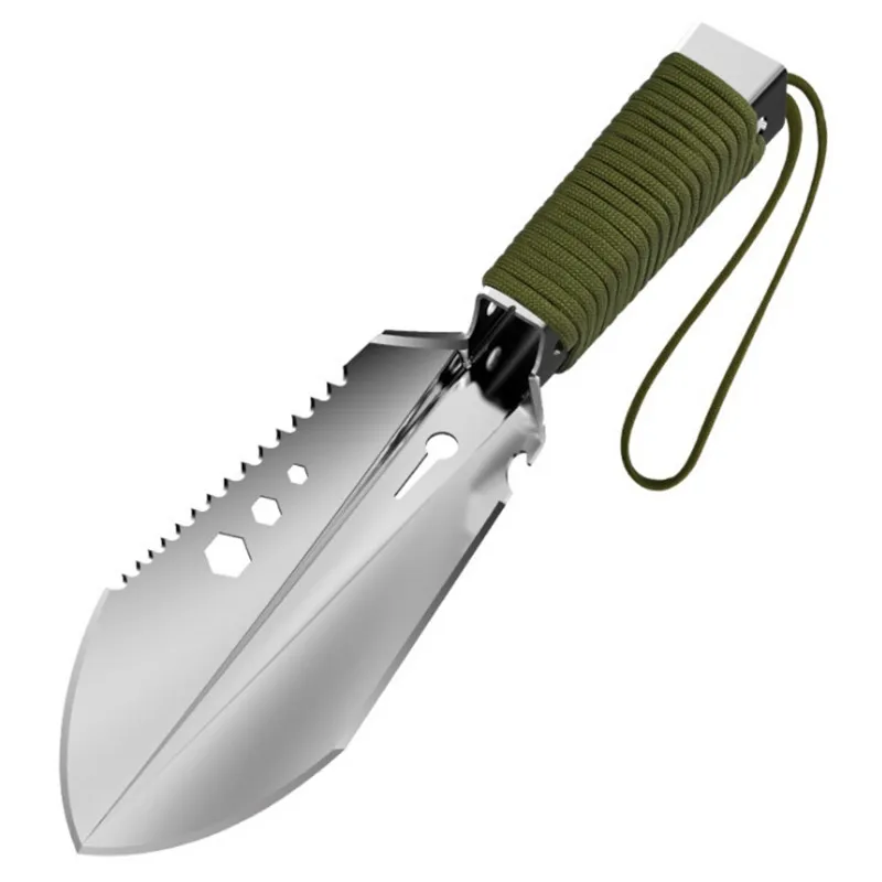 

Metal Detector Garden Digging Tool Digger Garden Shovel w Sheath Stainless Steel