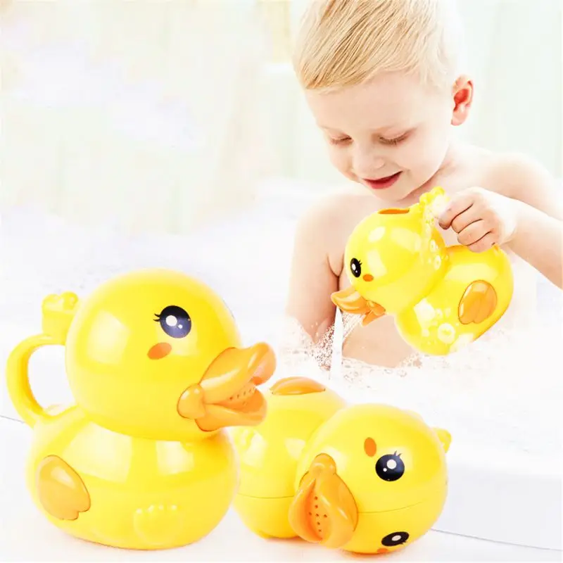 Regadera de pato para baño, juguete para lavar el pelo para bebé, Chico, playa, ducha en la piscina 77HD