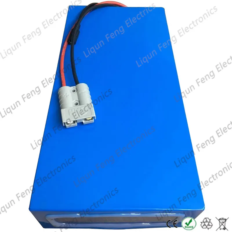 Top EU US No Tax 36V 1500W Battery 36V 45AH Electric Bicycle Battery 36V 45AH Ebike Lithium Battery Pack with 50A BMS+42V 5A Charger 1