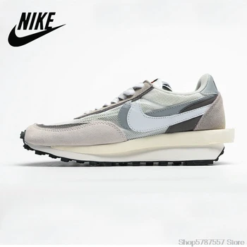 

NIKE LDV Waffle overlapping design avant-garde waffle Women's jogging shoes BV0073-400 size36-40