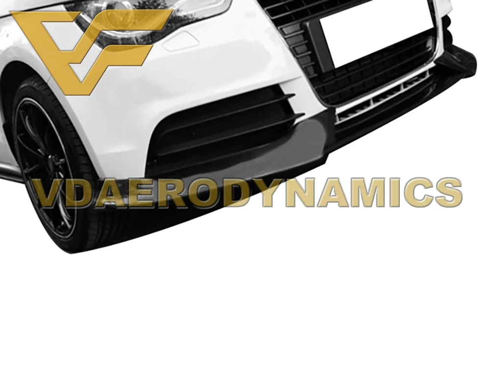 Подходит для 11-13 Audi A1 VAD-V углеродное волокно передняя губа задняя губа диффузор боковые юбки полный набор губ