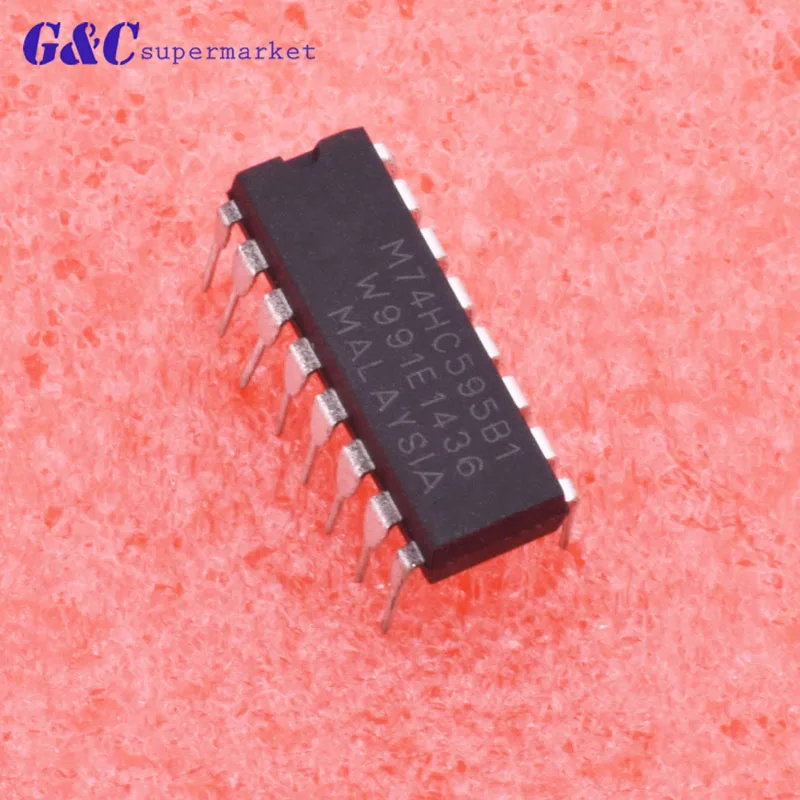 

5PCS/10PCS M74HC595B1 DIP-16 1R 8-Bit Shift Register With Output Latches