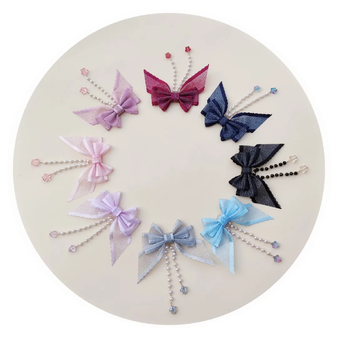 

Set Cute Hair Clips For Girls Glitter Rainbow Felt Fabric Flowers Hairpins Cat Ears Bunny Barrettes Kids Hair Accessories