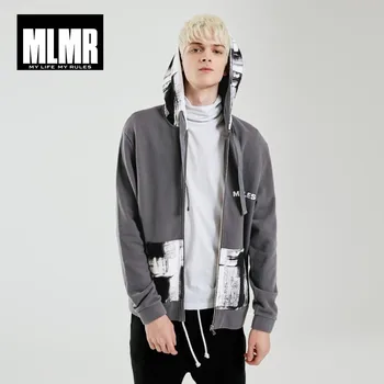 

JackJones men's 100% Cotton Letter Embroidery Straight Fit Streetwear Hoodie| 219133502