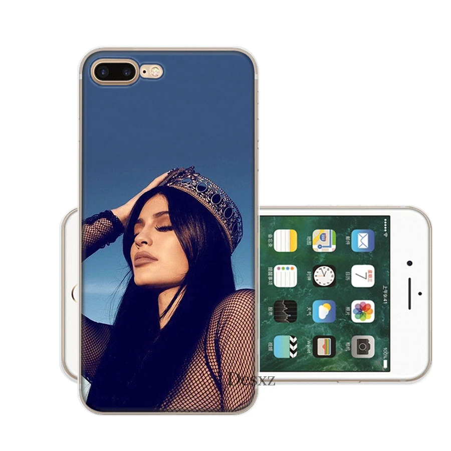 Чехол для мобильного телефона tpu для iPhone 11 Pro X XS Max iPhone XR 6 6S 7 8 Plus 5 5S SE чехол Kendall Jenner красивый