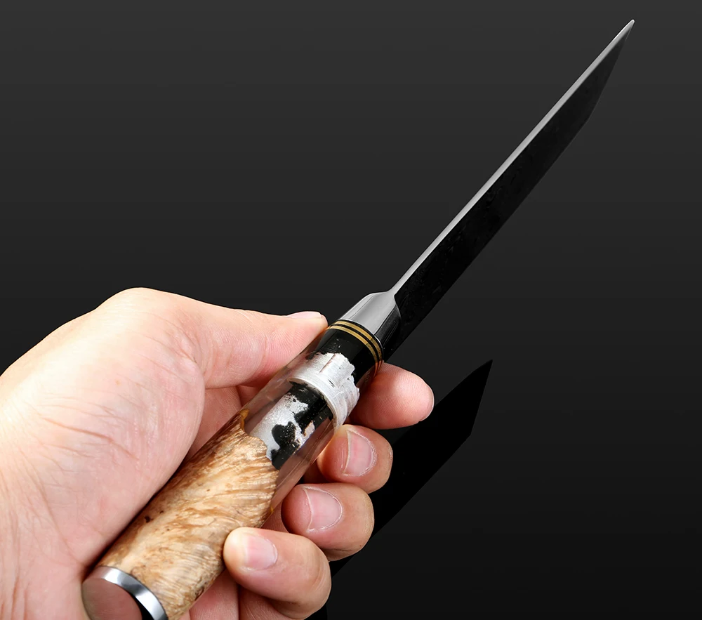  XITUO Kitchen Chef Knife Damascus Powder Steel Sharp Cleaver Slicing Gyuto Utility Knife Cooking To - 4000311312947