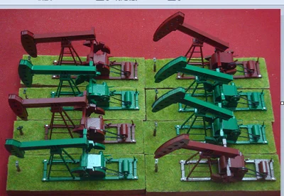Настольное ремесло насосная установка, нефтяная полевая насосная установка, нефтяная модель, нефтяная промышленность сувенир