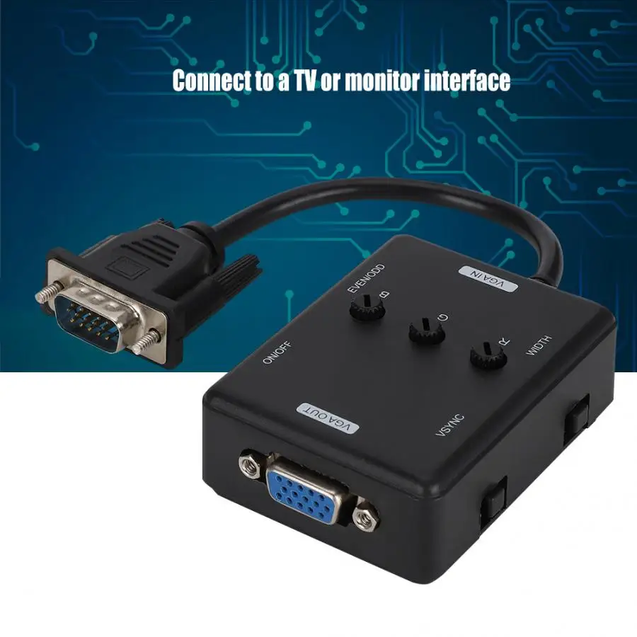 Детали игры аркады портативный VGA линия сканирования генератор для аркадной машины Ретро игры геймеры