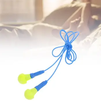 

Soft Foam Corded Ear Plugs Hearing Protection Noise Reduction Earplugs Reusable J6PB