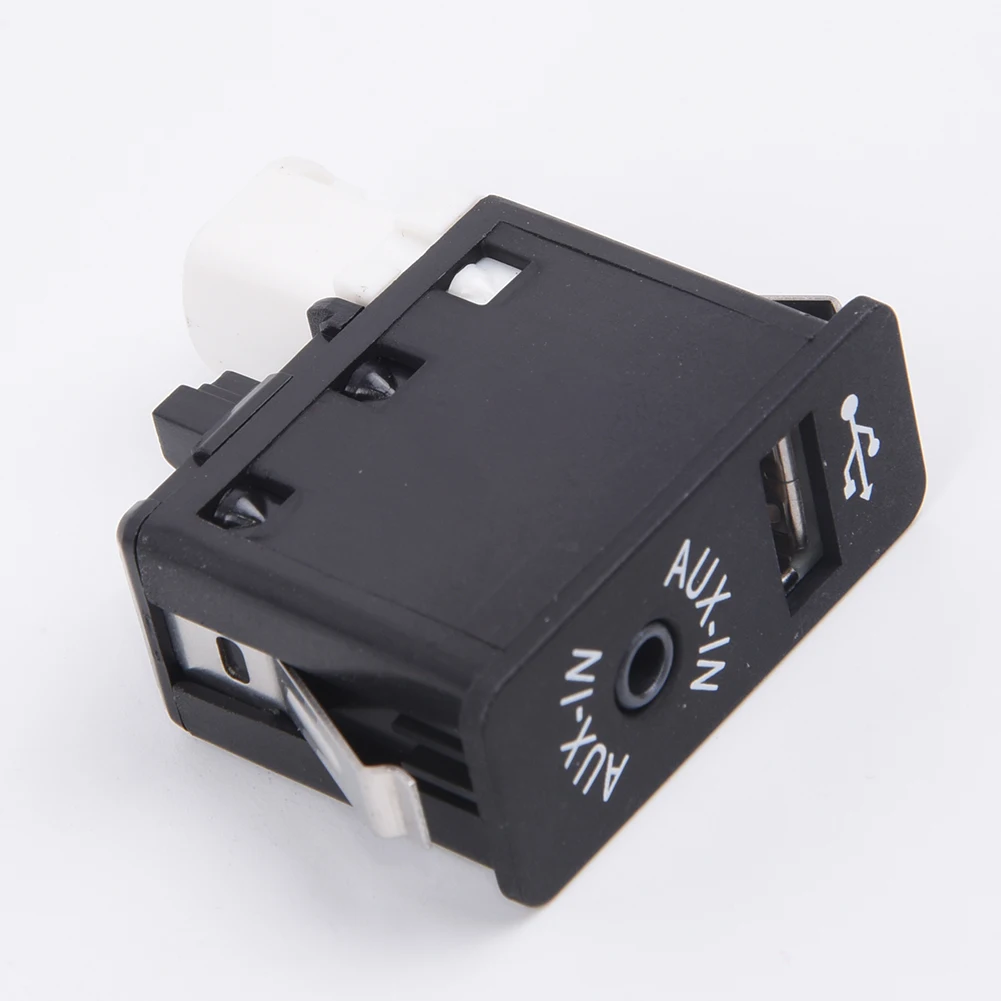 1 шт. черный USB AUX вход переключатель гнезда для BMW 7 серии MINI R56 сменная деталь NO.