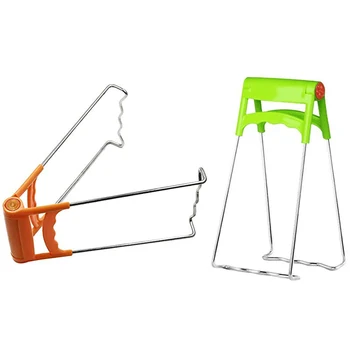 

Multifunctional Stainless Steel Disc Bowl Clip Anti-Scalding Bowl Chuck Set Kitchen Tool 3Pcs-Dropship