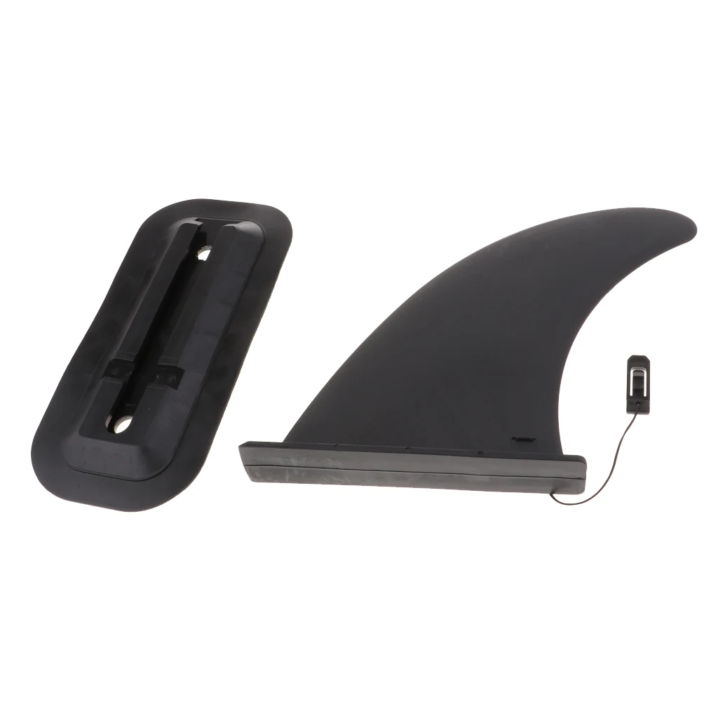 240x115mm Soft Top Surf Fin Surfboard Surfing Boards Soft Top Fin Black