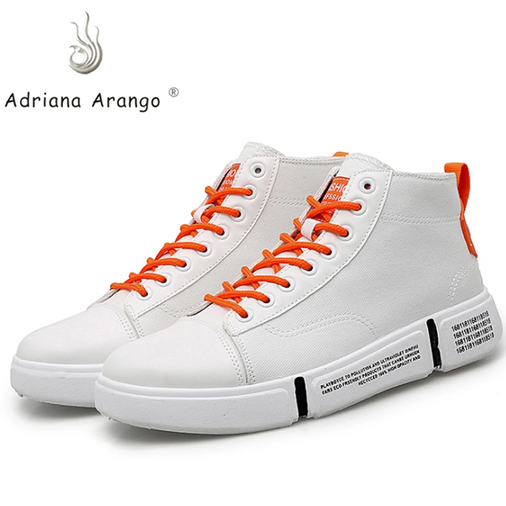 white flat canvas shoes