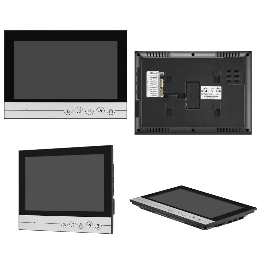 US $145.53 New Wired 9 Inch Video Door Phone Intercom Entry System 1 Monitor1 Rfid Access Ir 700tvl CameraElectric Control Door Lock