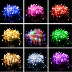 Christmas and New Year Holiday Decoration Light String LED 10M 220V Birthday Wedding Fairy Lights Garland Decoration LED Lights