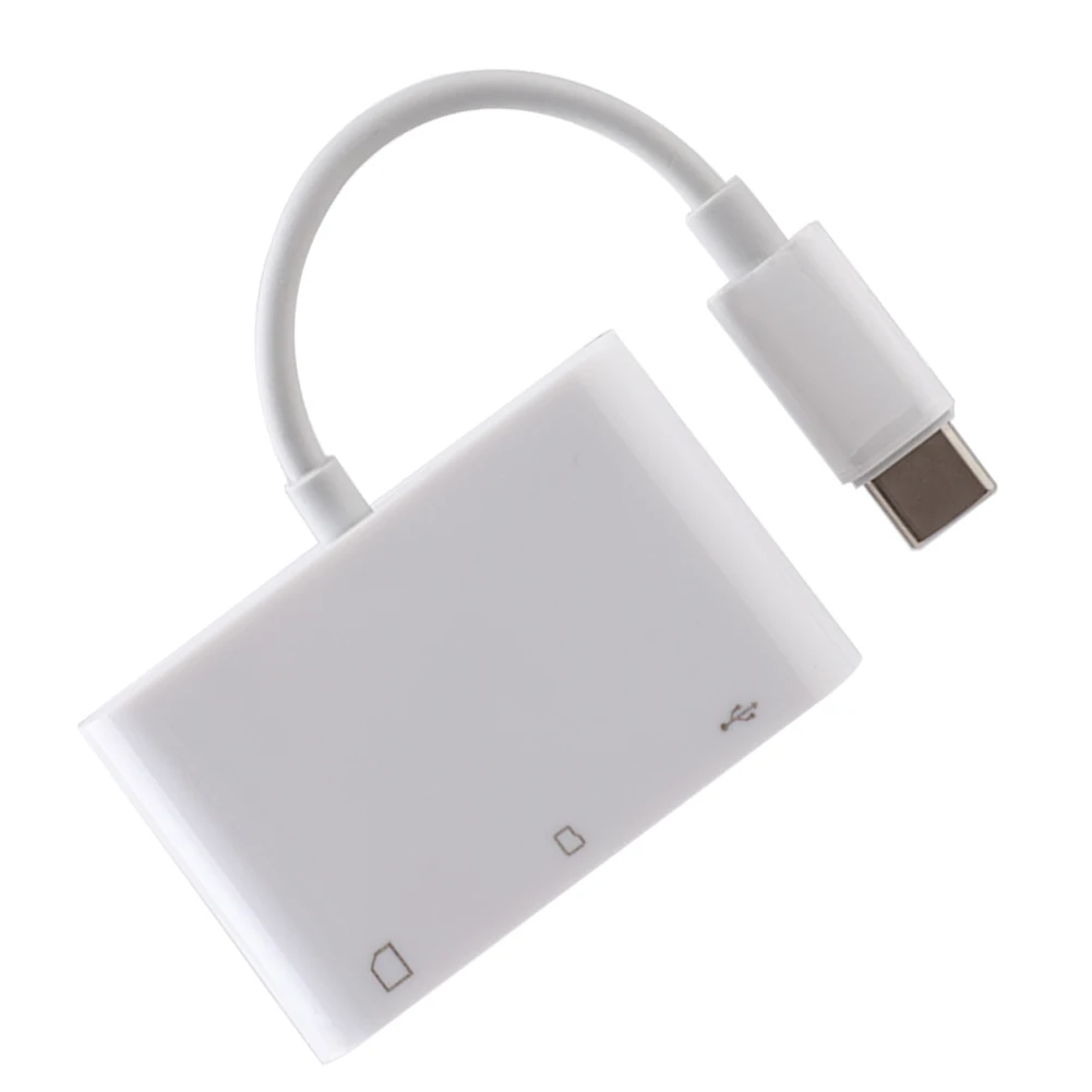 3 в 1 USB к type-C USB C к SD кард-ридер комплект для подключения камеры адаптер SD TF кард-ридер адаптер