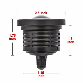 

Accessories Angel Eye bulb LED Projector Fog Light Halo Driving Lamp Kit 1 Pair