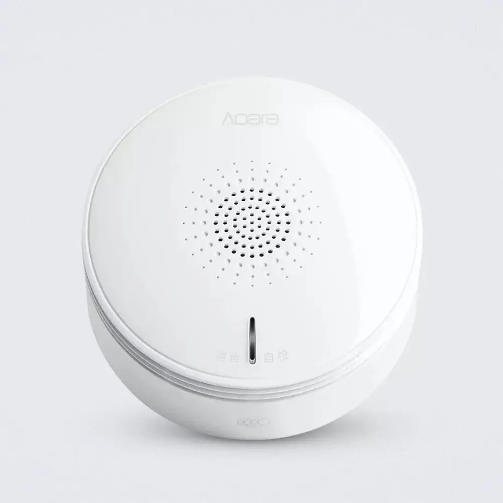 Xiaomi Mijia NB-IoT датчик дыма приложение безопасности удаленный сигнал тревоги звук и светильник напоминание в режиме реального времени монитор