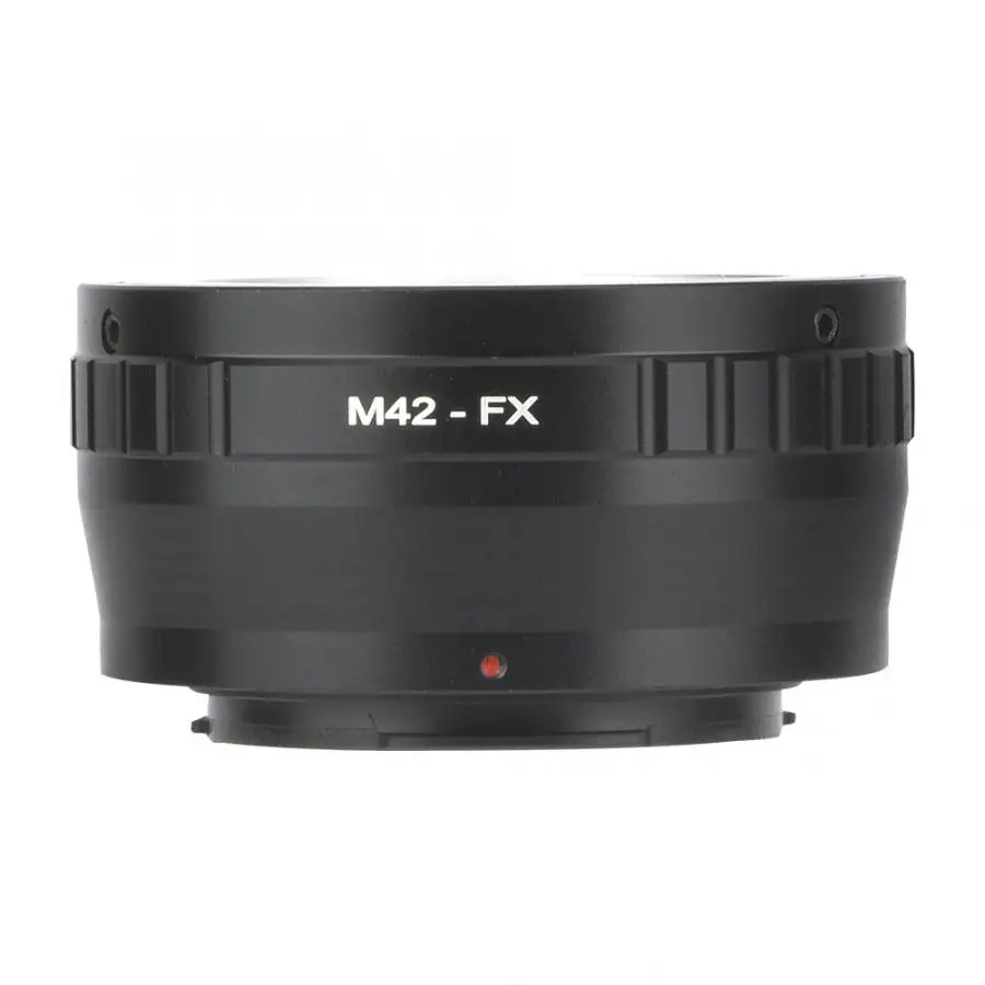 Адаптер для объектива M42-FX металлическое Крепление для объектива переходное кольцо для M42 крепление для объектива для Fujifilm FX беззеркальное макрокольцо для камеры