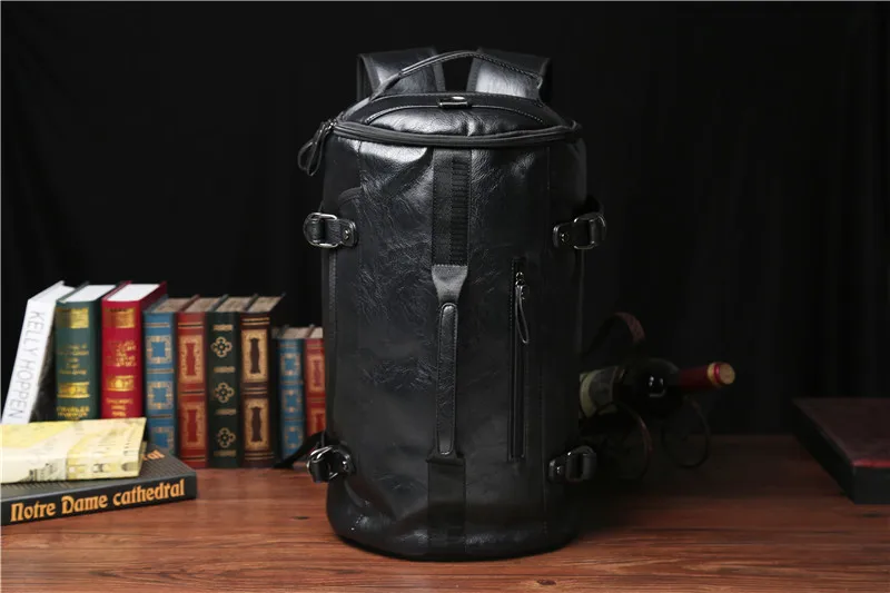 pu рюкзак сумка Mochila школьная сумка девушка человек F1158 Леопардовый принт Feminina