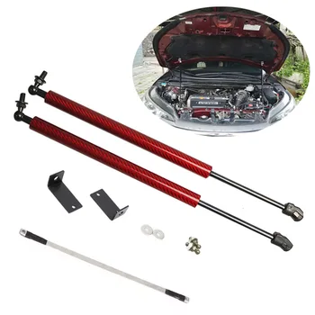 

For HONDA CRV CR-V 2012-2014 2015 2016 2x Auto Bonnet Hood Carbon Fiber Modify Gas Struts Lift Support Shock Damper