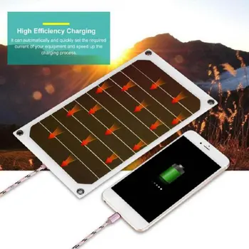 

Sunpower 10w Solar Panel Photovoltaic Module Board Mobile Phone Charger Outdoor Lightweight Usb Charging Board