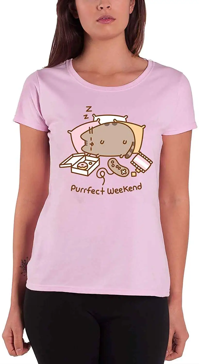 FGHFG футболка Purrfect уик-энд Для женщин s Junior Подходит унисекс для мужчин и |