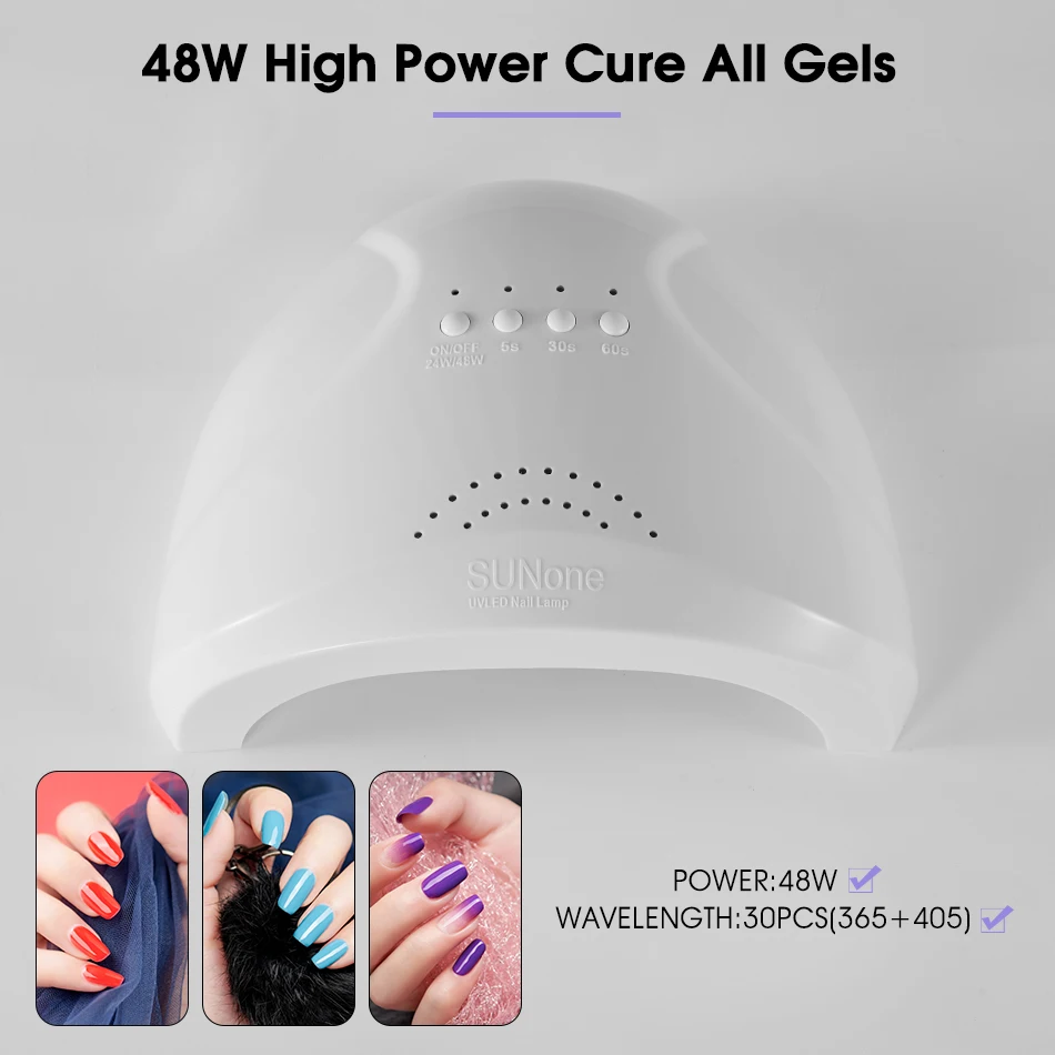ROHWXY ногтей Сушилка для ногтей Светодиодный УФ-лампы 36 W мини-лампа с USB для маникюра ЖК-дисплей Дисплей сушки всех Гель-лак для ногтей