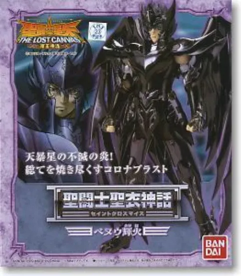 Bandai Saint Seiya Cloth Myth The Lost Canvas Hades Specters Black Phoenix Bennu Action Figure Tamashii Nuovo