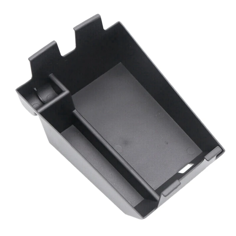 

For Bmw X5 G05 2019 - 2020 Car Interior Armrest Black Storage Box Holder