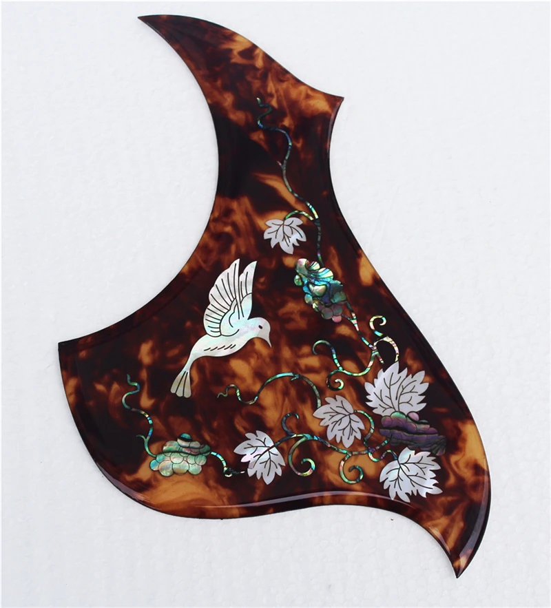 2,0 мм толщина ручная роспись отделка Самостоятельная наклейка Акустическая гитара накладка